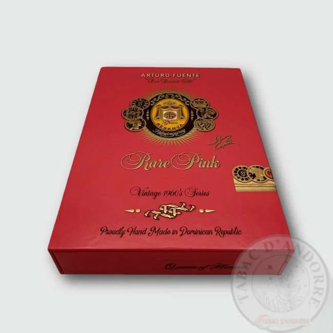 Cigare Arturo Fuente Rare Pink Vintage Vintage 1960’s –  Queen of Hearts C/5