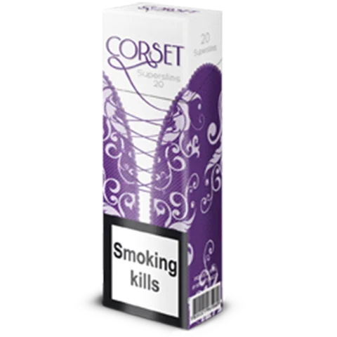 Cartouche de cigarettes Corset Lila SuperSlims
