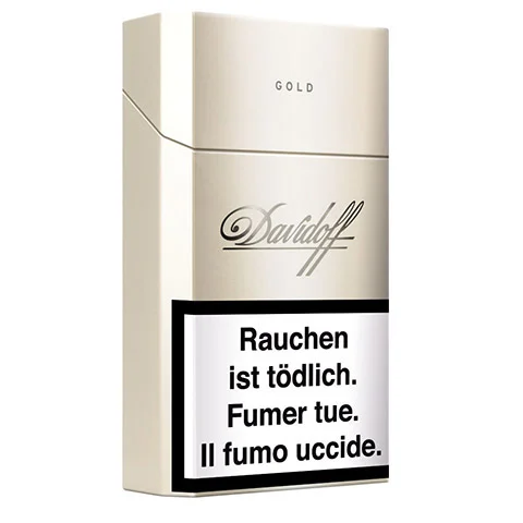 Cartouche de cigarettes Davidoff Gold