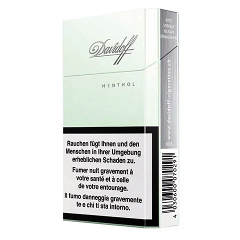 Cartouche de cigarettes Davidoff Menthol