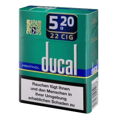 Cartouche de cigarettes Ducal Menthol
