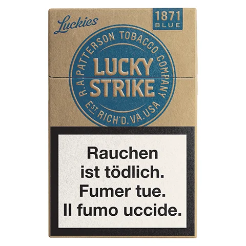 Cartouche de cigarettes Lucky Strike Light sans additifs