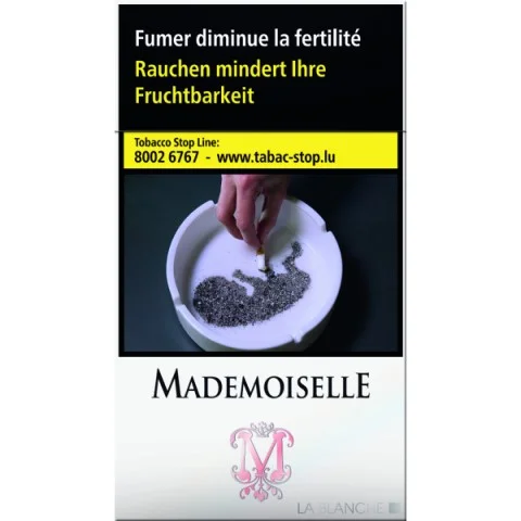 Cartouche de cigarettes Mademoiselle La Blanche