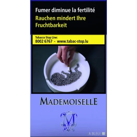 Cartouche de cigarettes Mademoiselle La Bleue