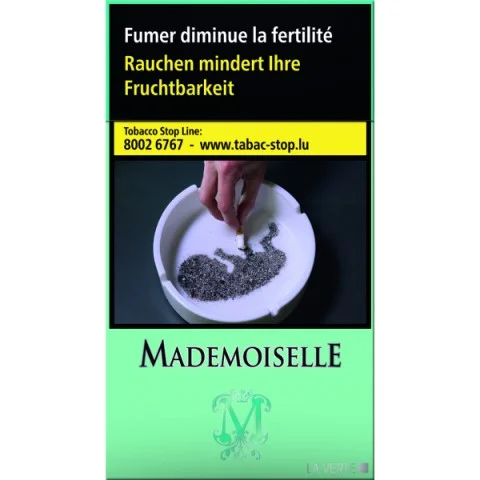 Cartouche de cigarettes Mademoiselle La Verte