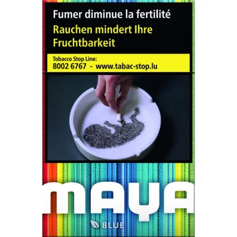 Cartouche de cigarettes Maya Bleue