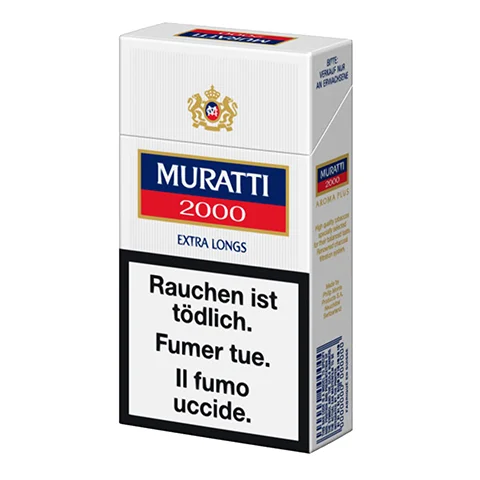 Cartouche de cigarettes Muratti 2000 Extra Longs