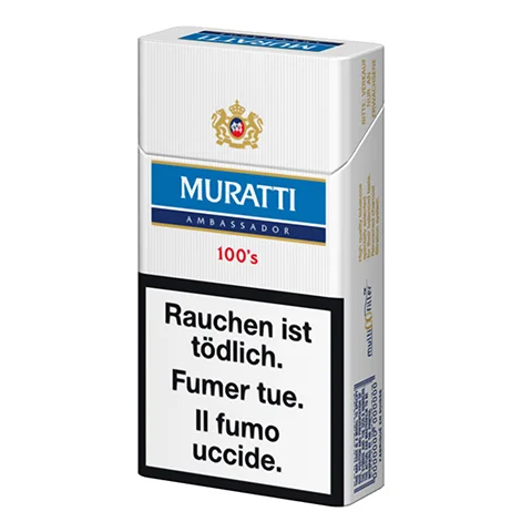 Cartouche de cigarettes Muratti Ambassador Light 100s