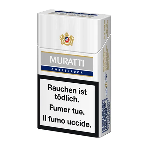 Cartouche de cigarettes Muratti Ambassador Silver