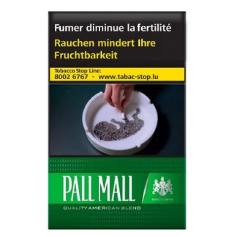 Cartouche de cigarettes Pall Mall Menthol
