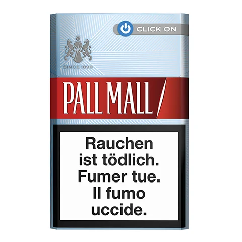 Cartouche de cigarettes Pall Mall Red Click On