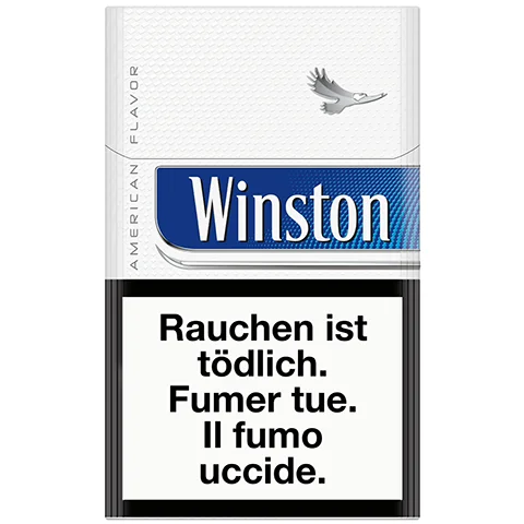 Cartouche de cigarettes Winston Blue