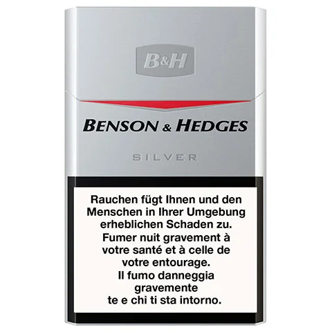 Cartouche de cigarettes Benson & Hedge Silver