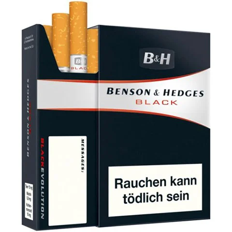 Cartouche de cigarettes Benson & Hedges Black